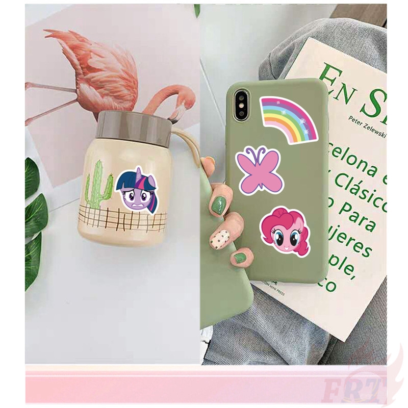 ❉ My Little Pony Giấy và decal dán tường ❉ 40Pcs/Set DIY Decals Stickers for Album Diary Laptop Scrapbooks Skateboard