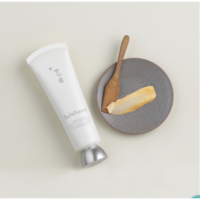 [Full Size 120Ml ]Mặt Nạ Ủ Trắng 5P Từ Bạch Sâm Sulwhasoo White Ginseng Radiance Refining Mask