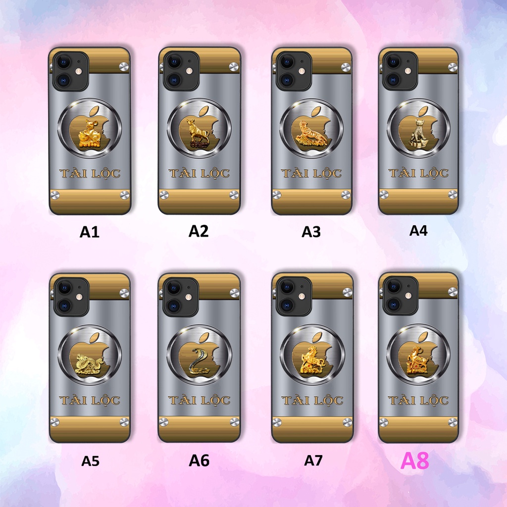 ỐP LƯNG IPHONE 11/11PRO/11PROMAX ỐP IN HÌNH 12 CON GIÁP MẪU TÀI LỘC MỚI NHẤT SÔNSTORE68