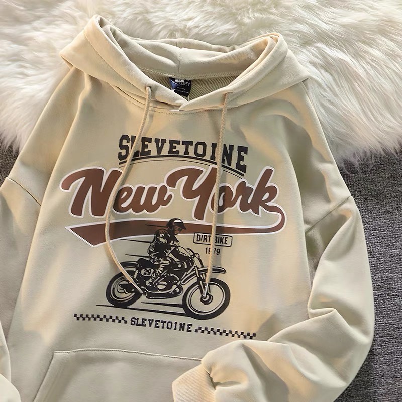 Áo Hoodie nỉ bông NEWYORK unisex nam nữ (Ảnh thật/Có sẵn)