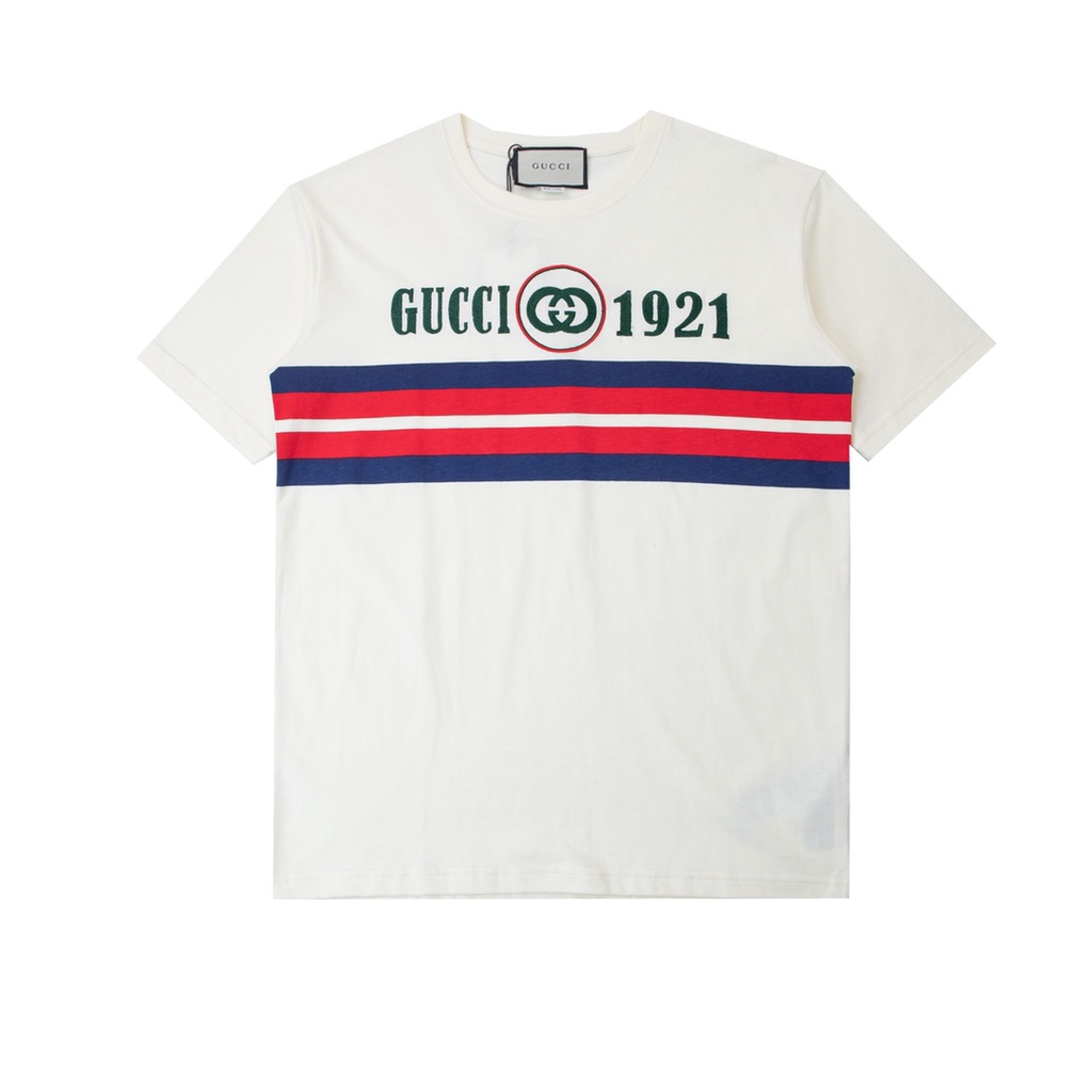 Áo thun nam thời trang cao cấp GUCCI GG GC chất liệu thoáng mát, phong cách trẻ trung, cá tính
