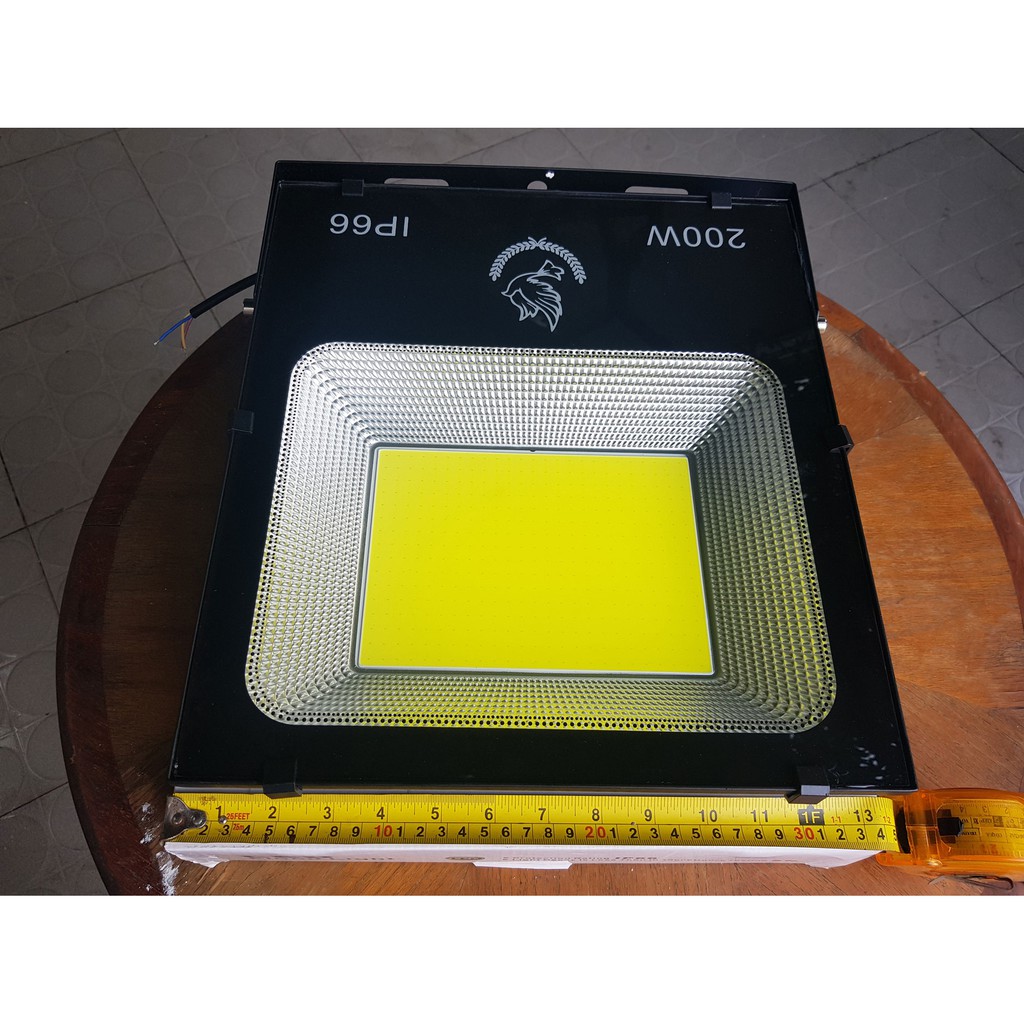 ĐÈN PHA LED 200W COB CÔNG SUẤT THẬT, SIÊU BỀN, TIẾT KIỆM ĐIỆN