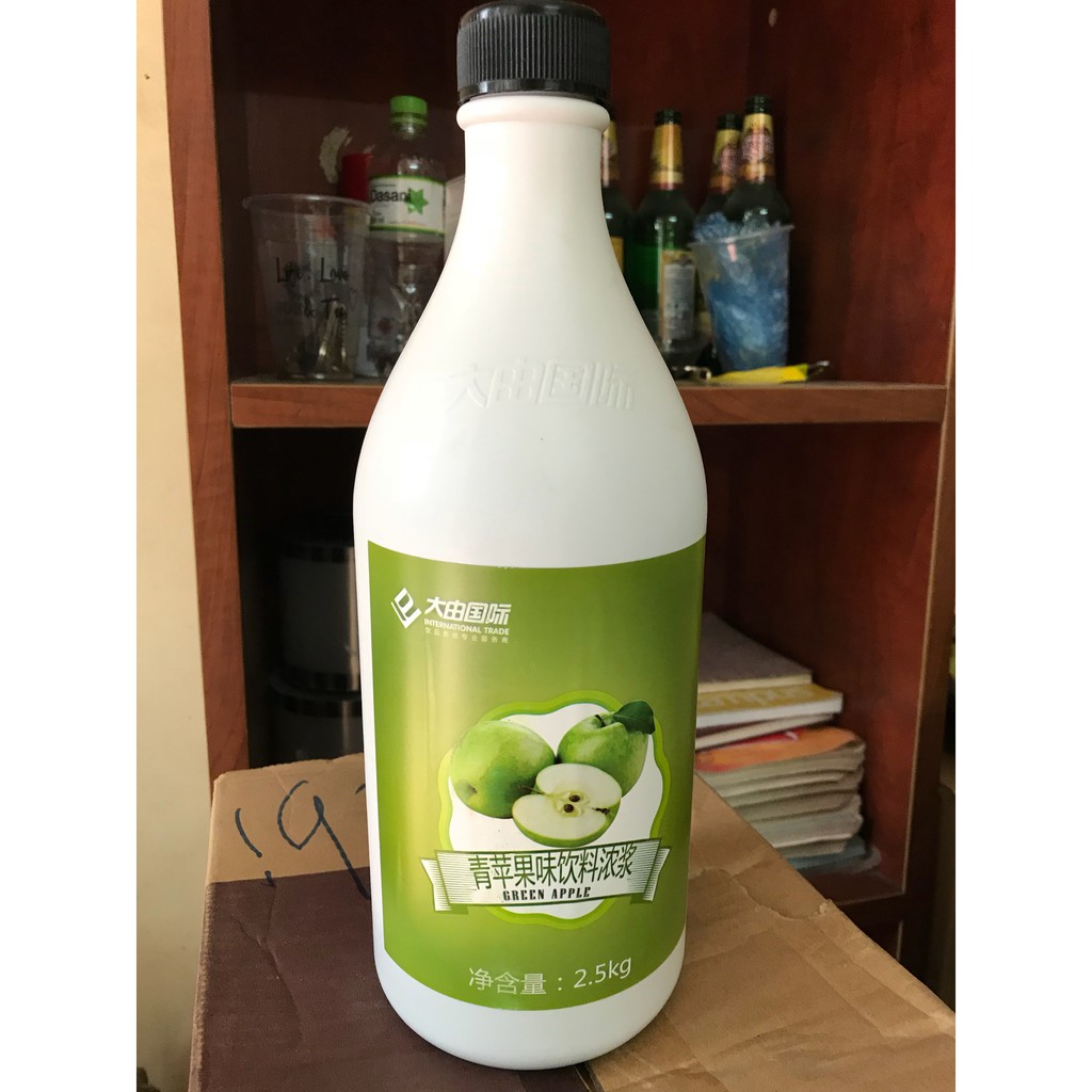 Siro Chai Trắng Quốc Tế 2.5kg - Pha Trà Chanh Chuẩn ngon