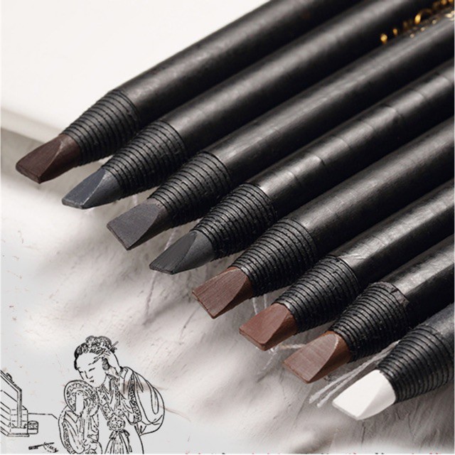 Chì xé kẻ chân mày Haozhuang Make Up Milano Eyebrow Pencil bền màu lâu trôi