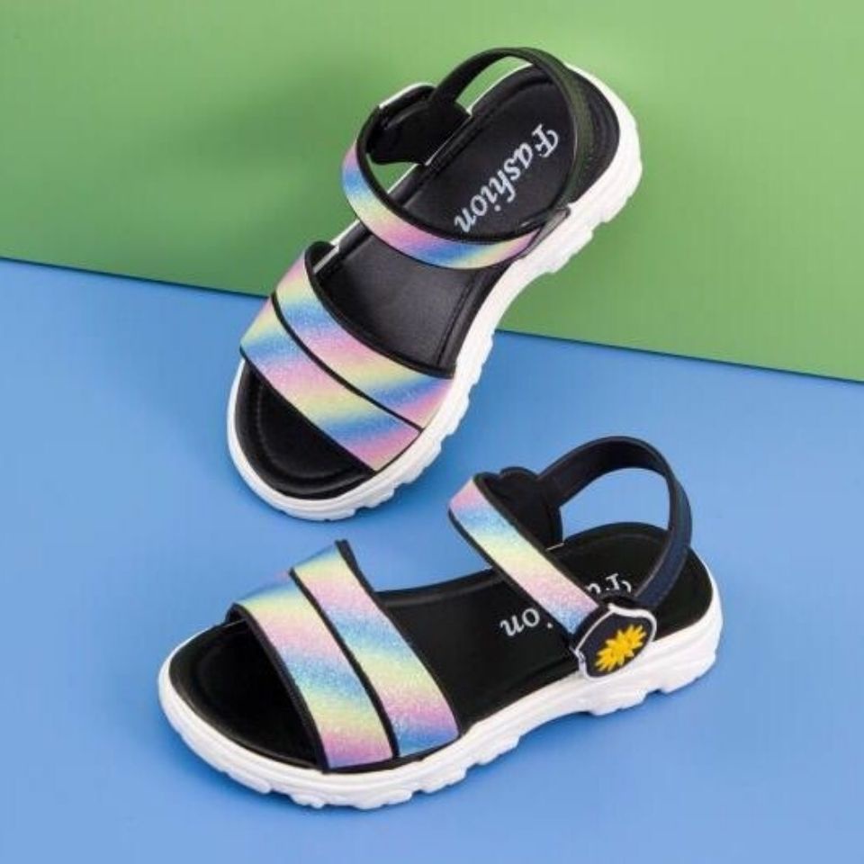 Xăng đan Đế Mềm Thời Trang Mùa Hè Cho Bé Gái Tiểu Học 2021