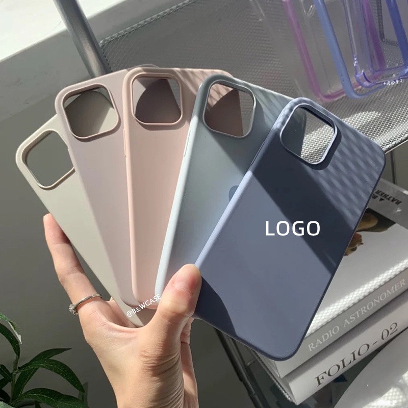 Ốp Điện Thoại Silicone Dạng Lỏng Chống Trượt Chống Sốc Nhiều Màu Sắc Cho iPhone 13 Pro Max 12 11