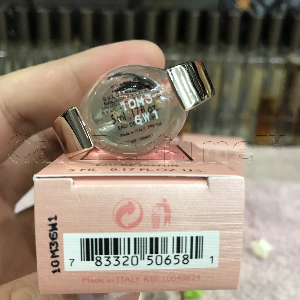Nước Hoa Nữ Bvlgari Rose Goldea 5ml Mùi Hoa Hồng Siêu Hay