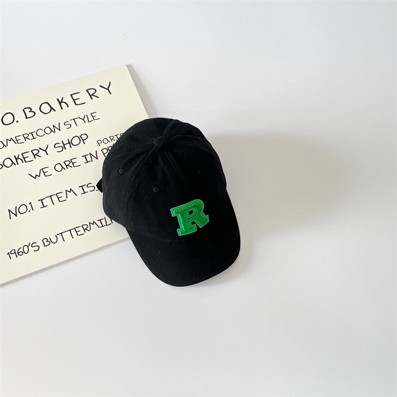 Mũ Lưỡi Trai Chống Nắng In Chữ Màu Sắc Ngọt Ngào Phong Cách Hàn Quốc Cho Bé