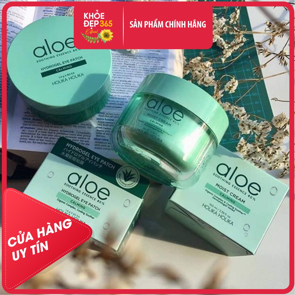 Kem dưỡng da Holika Holika soothing Essence 80% Moist Cream chiết xuất lô hội 100ml_16221