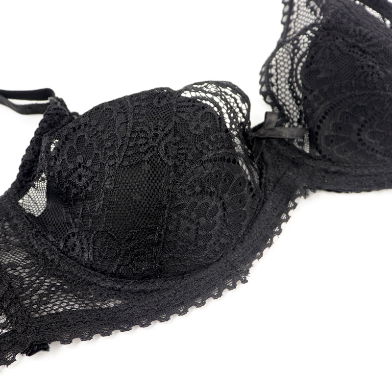 Áo ngực Phối Ren Không Đệm Thoải Mái Quyến Rũ 34C 36C 38C 40C 42C 44C B Cup -6012