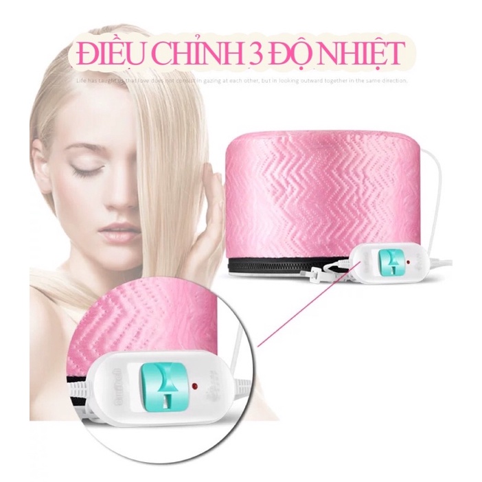 Mũ hấp dầu nón hấp tóc