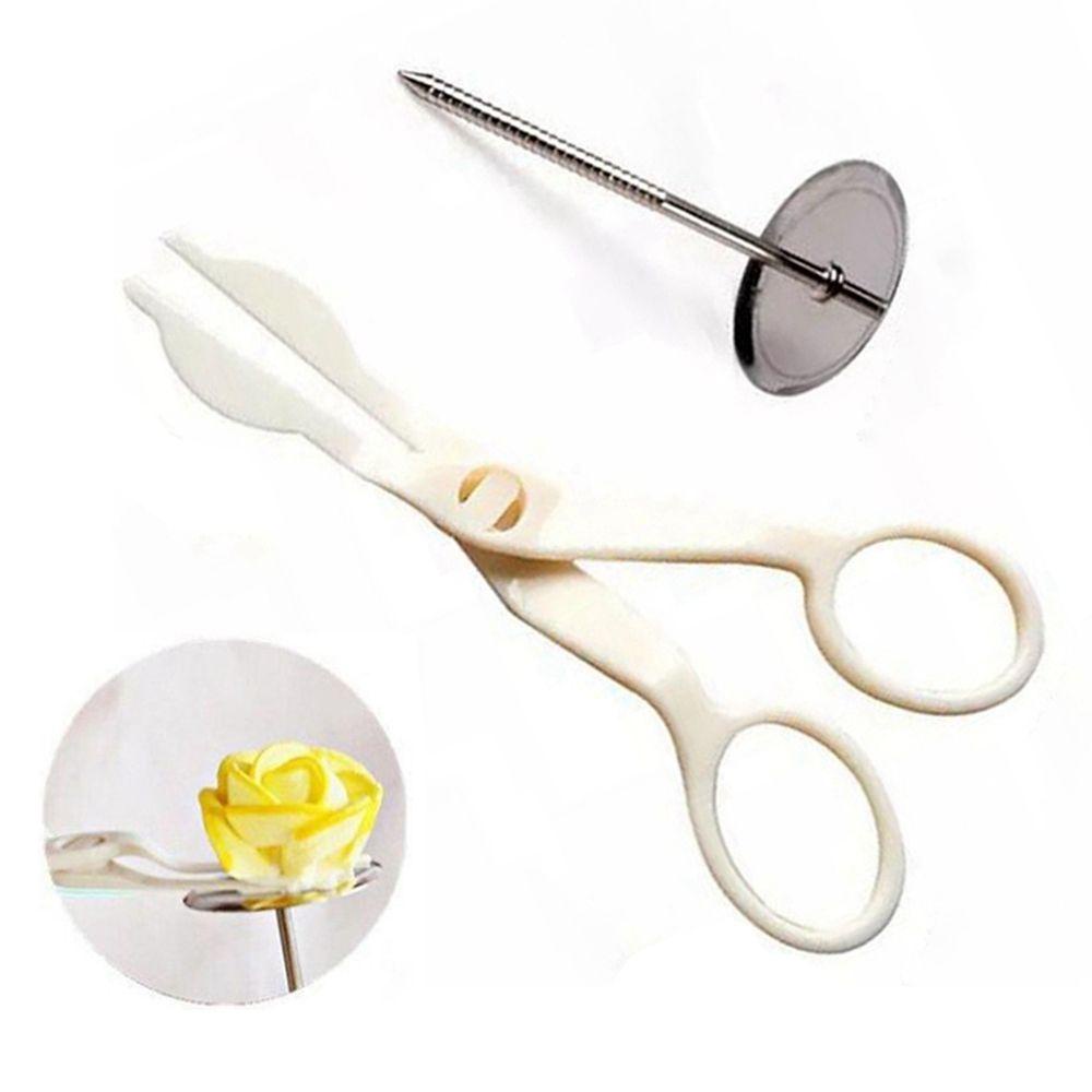 JARRED Kéo Cắt Tạo Hình Đường Cong Trang Trí Bánh Kem DIY Đứng