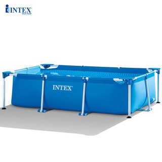 BỂ BƠI PHAO KHUNG KIM LOẠI CHỮ NHẬT INTEX 28270