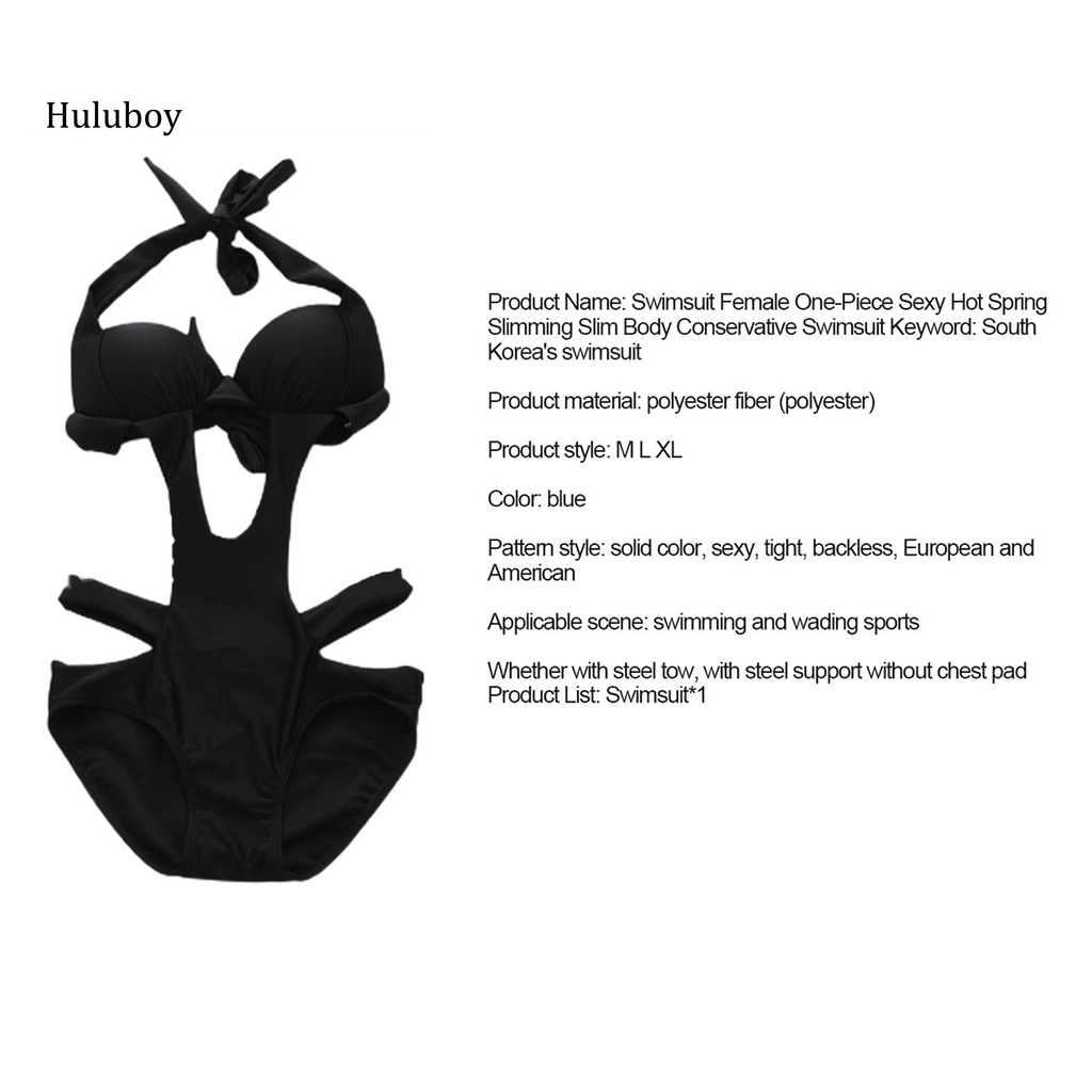 Huluboy- Clothes Sexy Bikini Women Slim Swimwear High Cut for Bathing Western | WebRaoVat - webraovat.net.vn