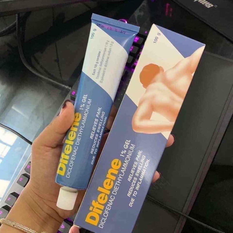 Gel thoa DIFELENE 1% BẠI HÔNG, THOÁT VỊ ĐĨA ĐỆM 100g thái lan