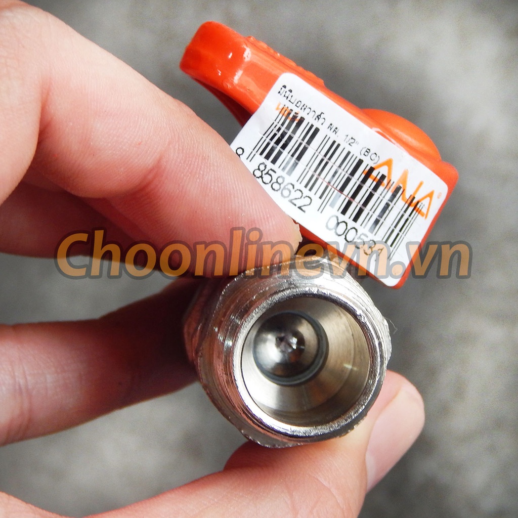 Van khóa nước 2 đầu ren ngoài 21mm - Hàng chính hãng ANA nhập khẩu Thái Lan