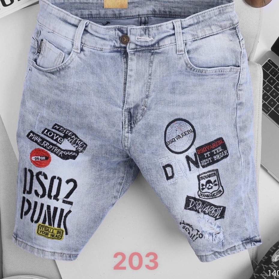 .8 MẪU quần SHORT THÊU jeans nam cao cấp HÀN QUỐC đẹp nhất 2020 bao đẹp y hình hàng chất lượng VNXK.
