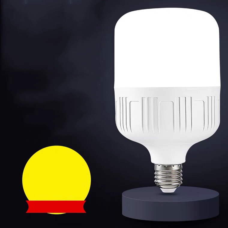 Bóng Đèn Led Bulb Trụ Tròn Ánh Sáng Trắng Bóng Đèn Đui Xoáy Siêu Sáng ĐÈN NAMI