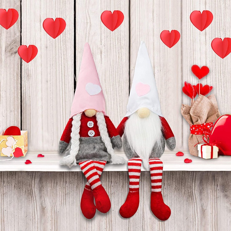 Aoto Búp Bê Gnome Gnome Nhồi Bông Để Bàn Trang Trí Giáng Sinh Cổ Điển Dễ Thương Swedish