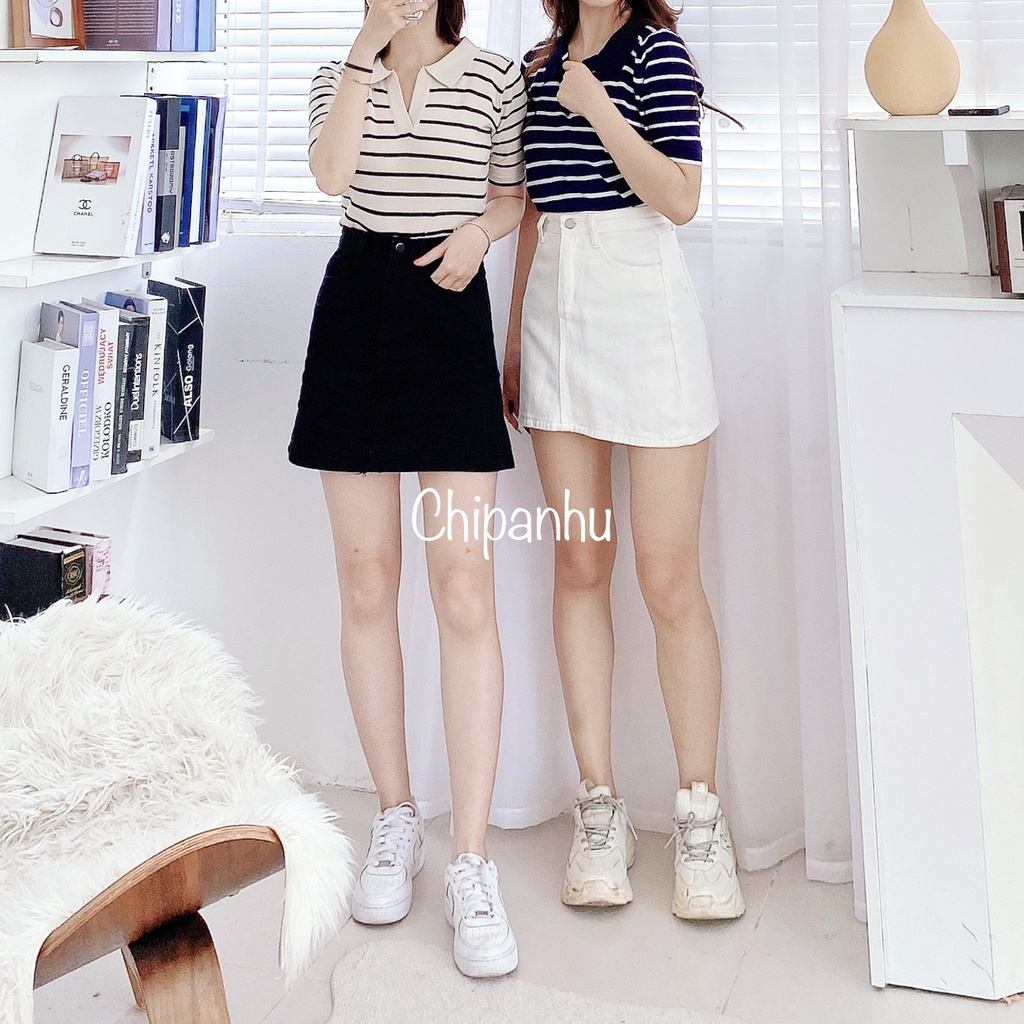 [Mã SMA071008 hoàn 10K xu đơn 0Đ] ÁO LEN MỎNG MONGTAGHI KẺ CỔ BẺ KOREAN AL930 | BigBuy360 - bigbuy360.vn