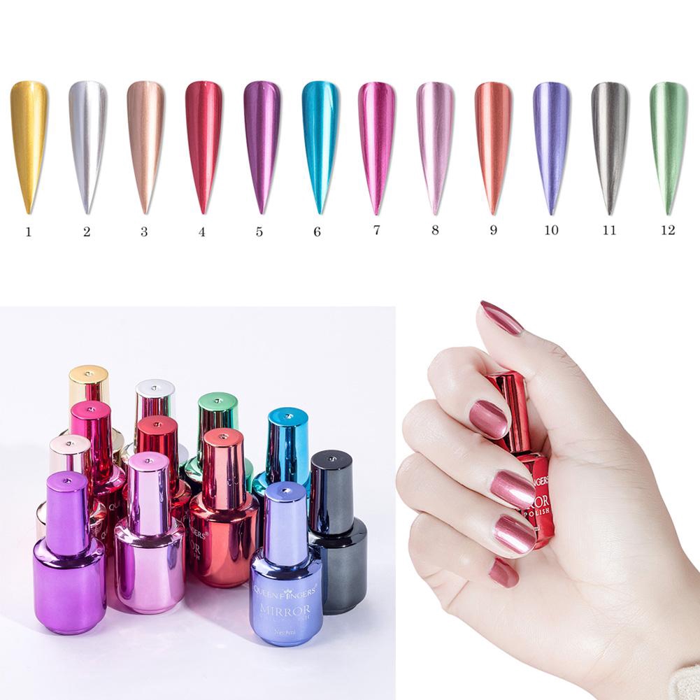 Sơn Móng Tay Hiệu Ứng Tráng Gương 8ml (12 Màu)