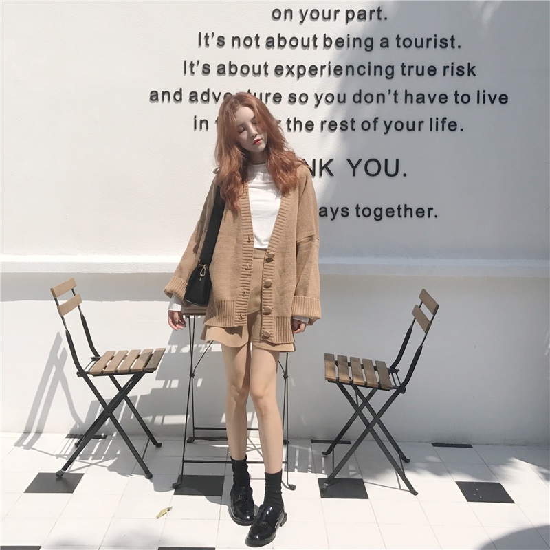 Áo khoác Sweater cánh dơi tay dài thời trang xuân thu cho nữ | BigBuy360 - bigbuy360.vn
