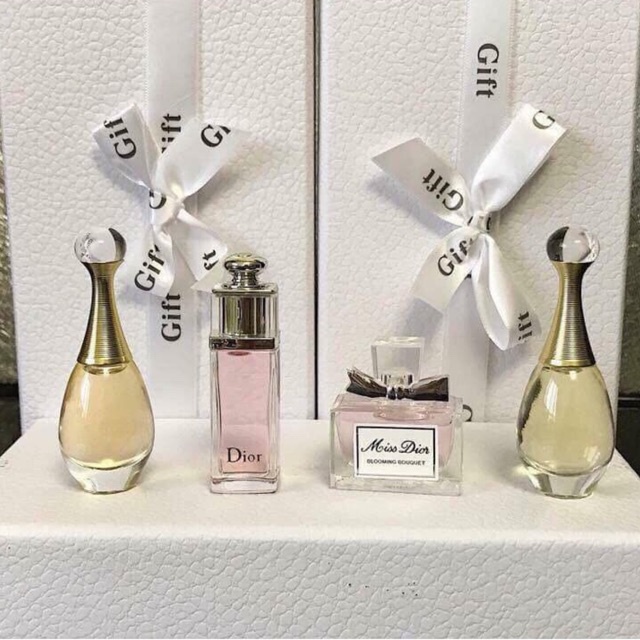 Sét Nước Hoa Dior Mini 4 Chai 5ml