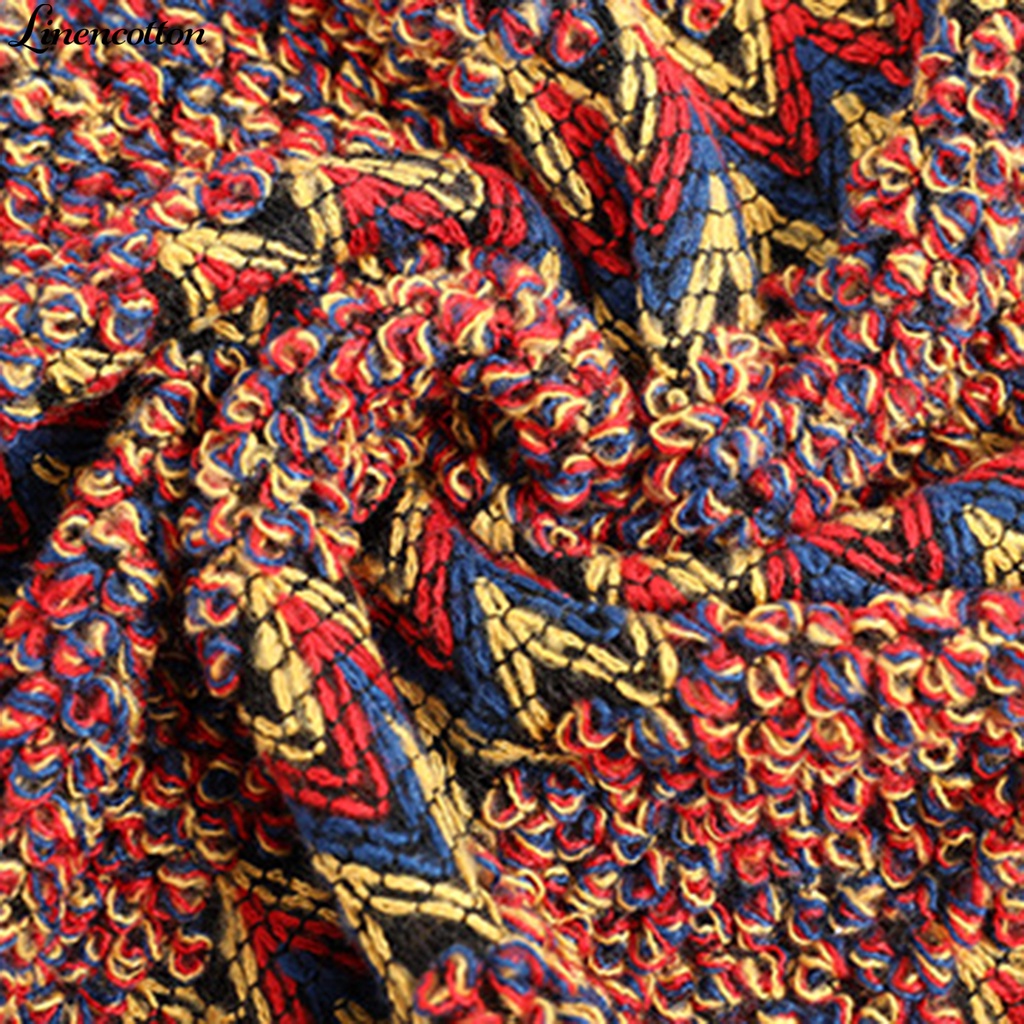 Áo choàng cotton lanh dáng rộng họa tiết kẻ sọc thời trang thu đông ấm áp
 | BigBuy360 - bigbuy360.vn