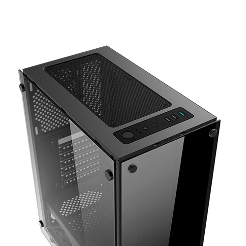 Vỏ máy tính case XIGMATEK HERO 3F ATX 2 SIDE TEMPERED GLASS - KÈM 03 FAN XIGMATEK RGB