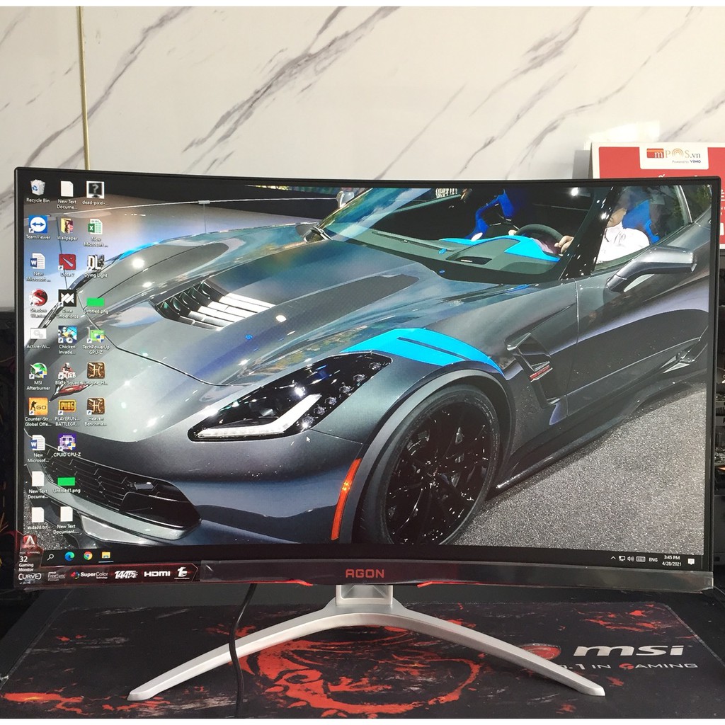 màn hình AOC AG322FCX 32Inch Cong/ 144Hz, (NEW), Full BOX, Bảo hành 36 tháng | BigBuy360 - bigbuy360.vn