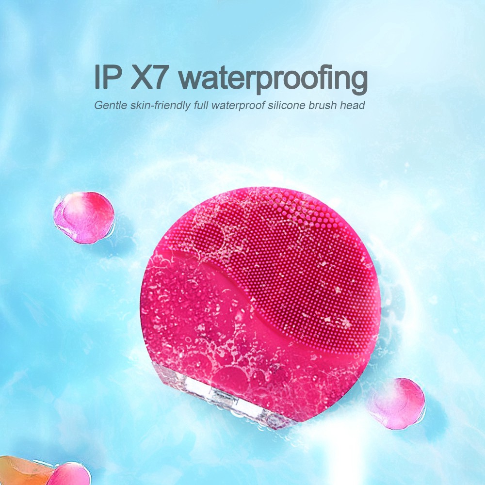 Máy rửa mặt mini sử dụng điện sóng siêu âm chống lão hoá làm sạch sâu | BigBuy360 - bigbuy360.vn