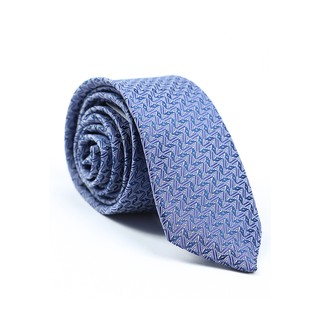 Cravat Owen màu xanh hoạ tiết 6cm CAV91151