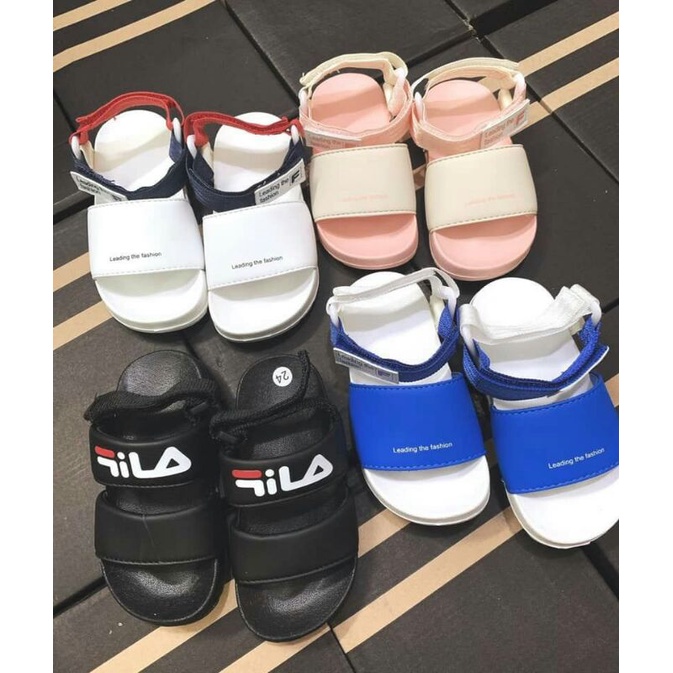 Giày sandal Fi.la quai dán siêu nhẹ, rất bền đẹp cho bé gái, bé trai