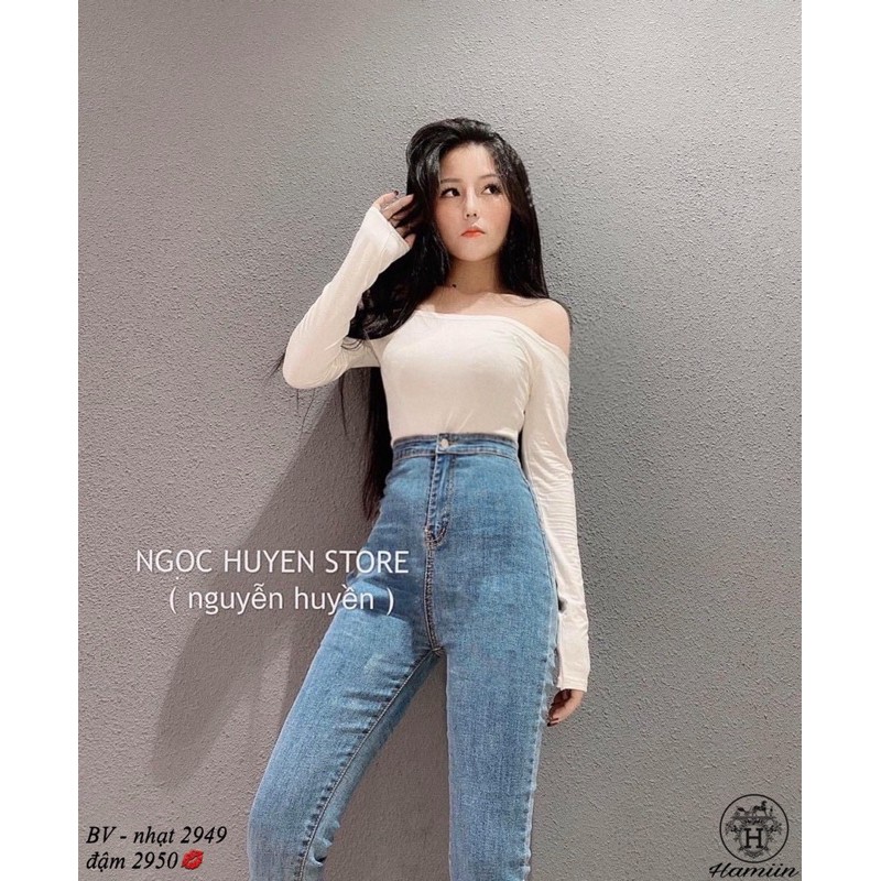 QUẦN JEAN NỮ CẠP CAO TÔN DÁNG MS18929