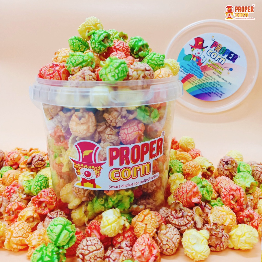RAINBOW POPCORN - Bắp Rang Bơ Vị Trái Cây - Phiên bản CHÀO HÈ 2022 *MỚI*