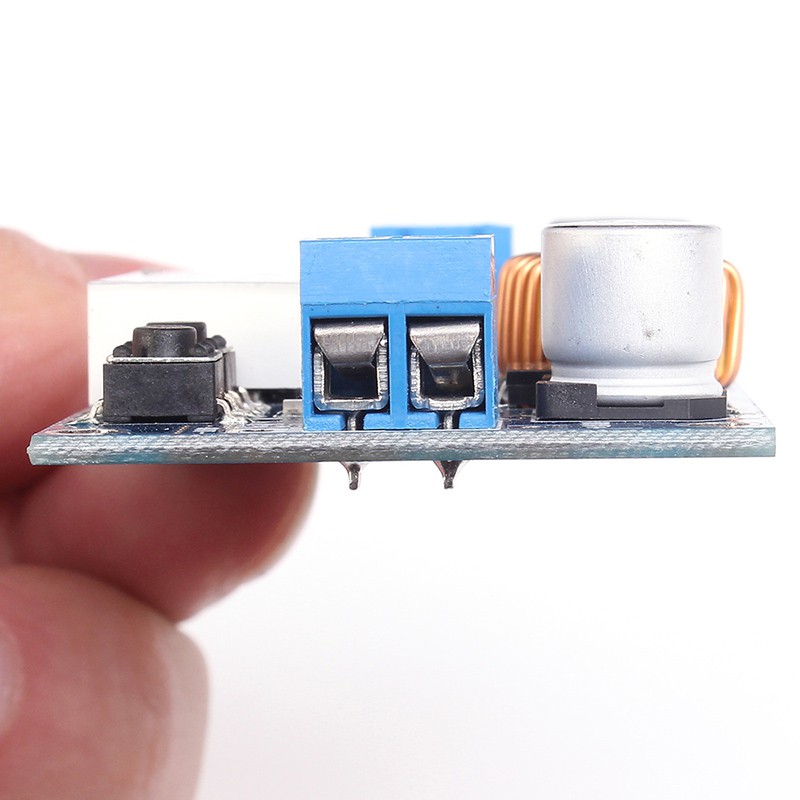 Mô Đun Hạ Áp DC-DC 5-36V Sang 1.2V-32V 5A 75W Có Vôn Kế