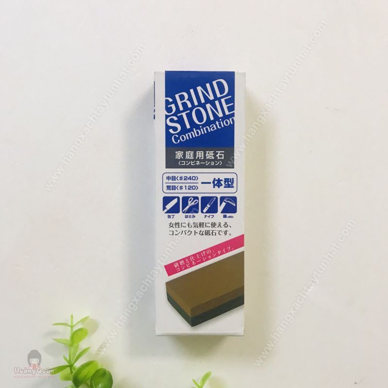 Đá mài dao, kéo Echo hai mặt phù hợp với nhiều loại dao khác nhau Nhật Bản - Tetuchan Store