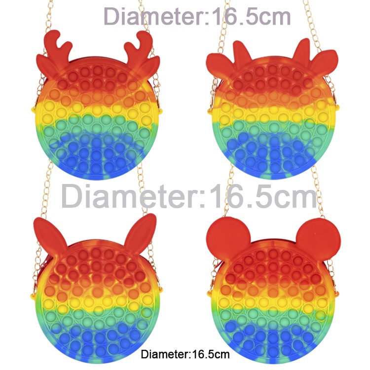 Túi Đeo Chéo Thiết Kế Đơn Giản Đồ Chơi Giảm Căng Thẳng Cho Bé