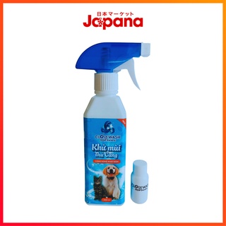 Xịt khử mùi thú cưng công nghệ nhật bản clodewash 300ml