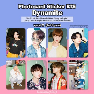 Set 8 Tấm Ảnh Lomo card bts dynamite Thẻ
