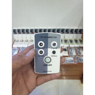 Remote Điều Khiển Quạt Mitsubishi Đứng LV16❤️ Quạt Treo Tường W16