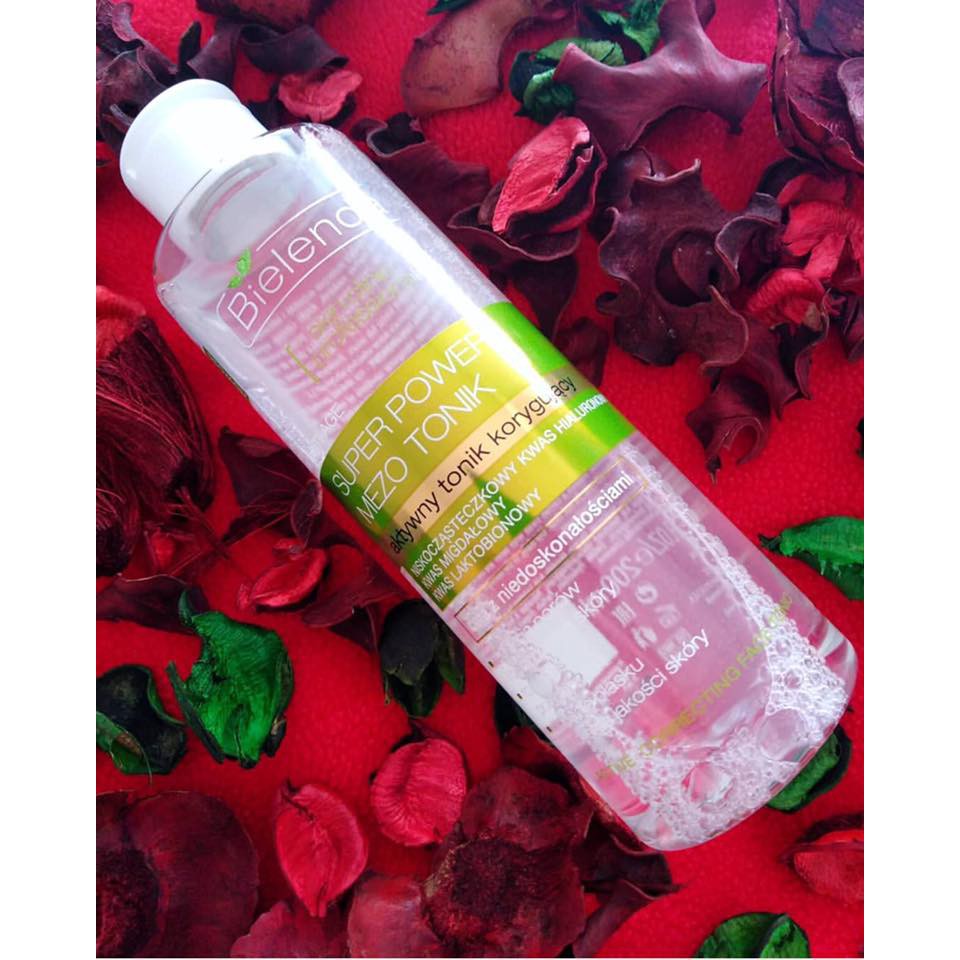 Toner nước hoa hồng bielenda cho da dầu, hỗn hợp, da mụn 200ml