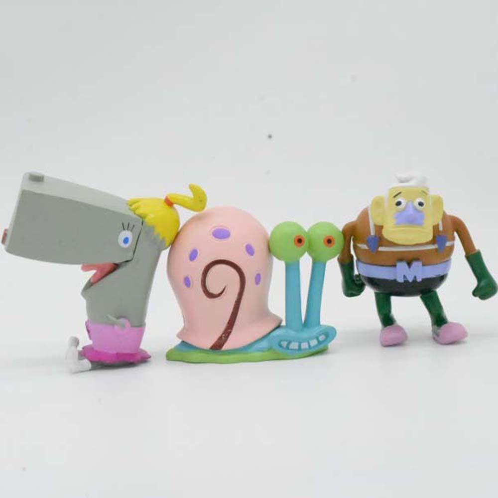 Mô Hình Nhân Vật Hoạt Hình SpongeBob Trang Trí Nhà Cửa