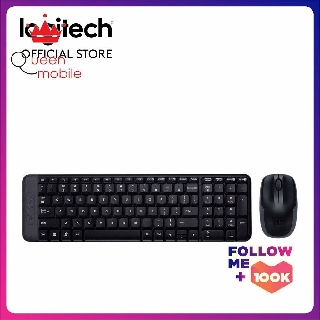 Bộ Bàn Phím Và Chuột Không Dây Logitech MK220