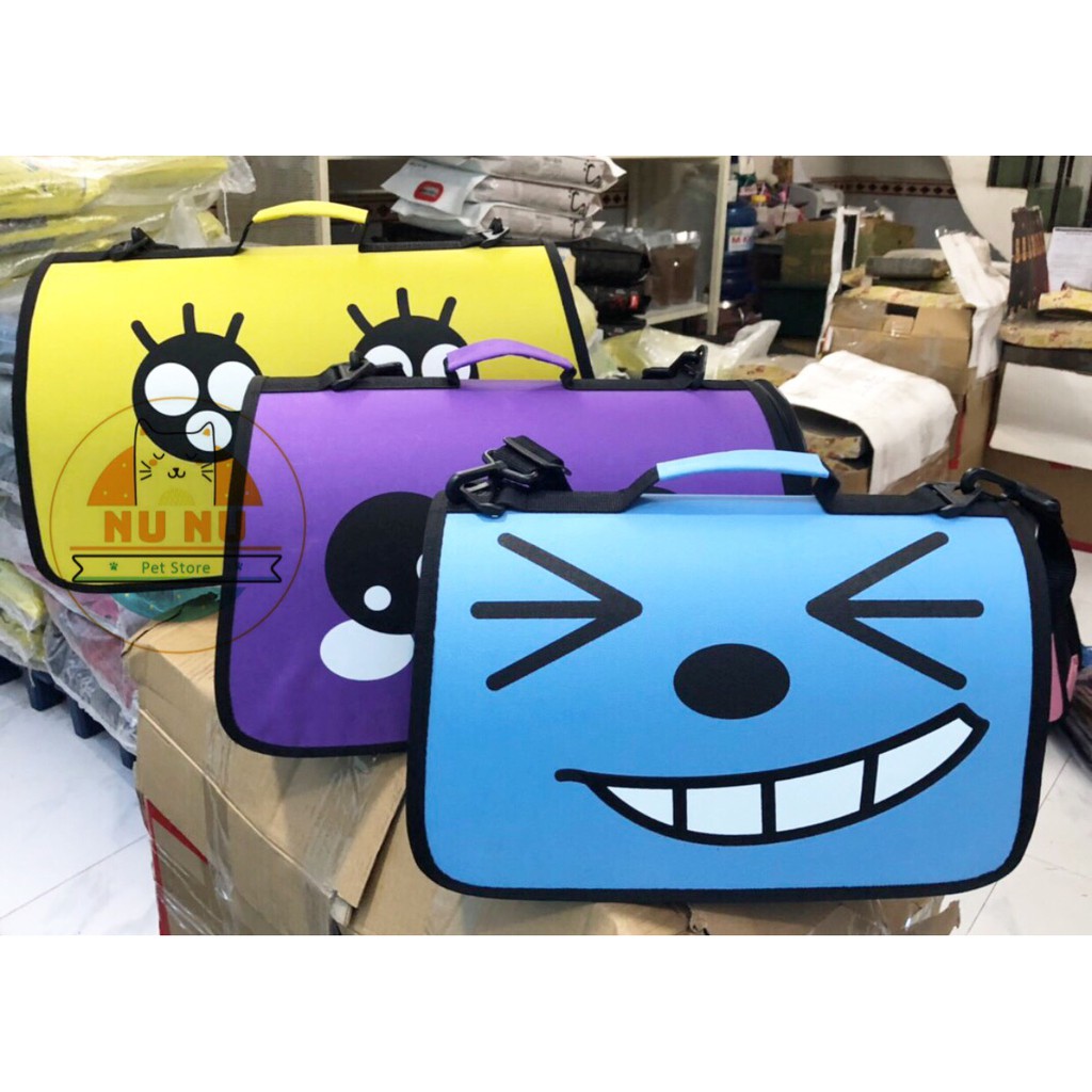 [SIÊU RẺ, TIỆN DỤNG, CẦN THIẾT CHO MÈO] Túi vận chuyển hoạt hình ngộ nghĩnh cho mèo