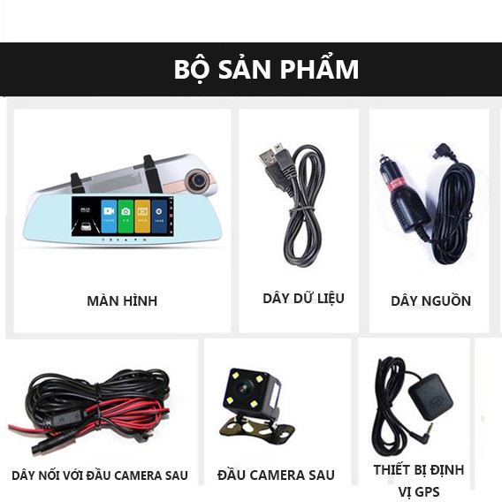 OT104 chatluongtot Camera hành trình bảng điều khiển