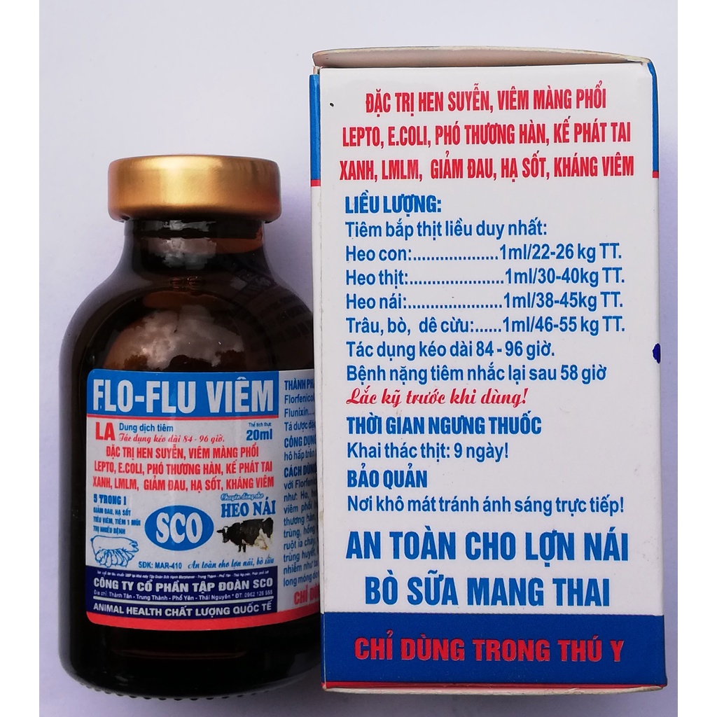 10 lọ FLO-FLU 20ml