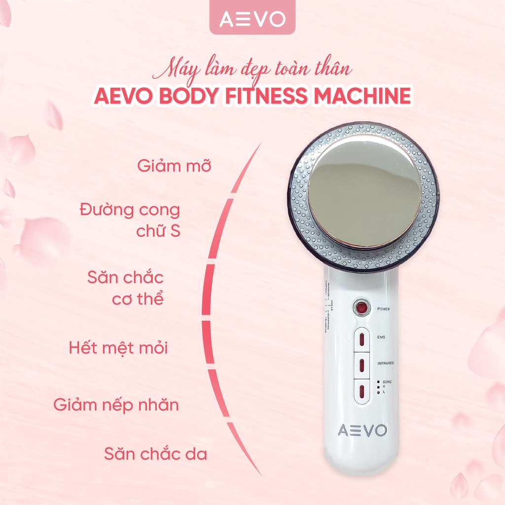 Máy Đánh Tan Mỡ Bụng Máy Thon Dáng AEVO Body Fitness Giảm Mỡ Bụng, Bắp Tay, Bắp Chân