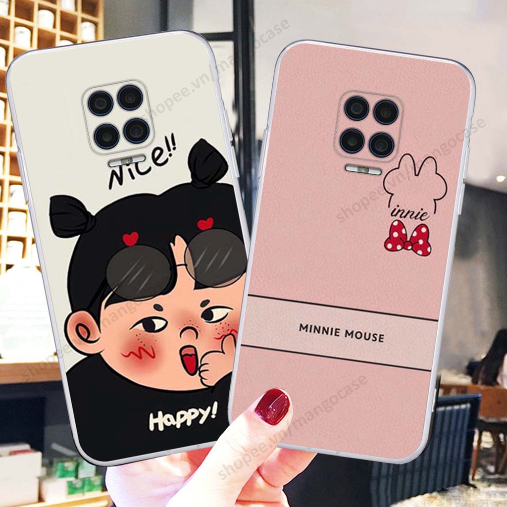Ốp lưng Vsmart Aris / Aris Pro in hình happy nice, bé gấu đáng yêu