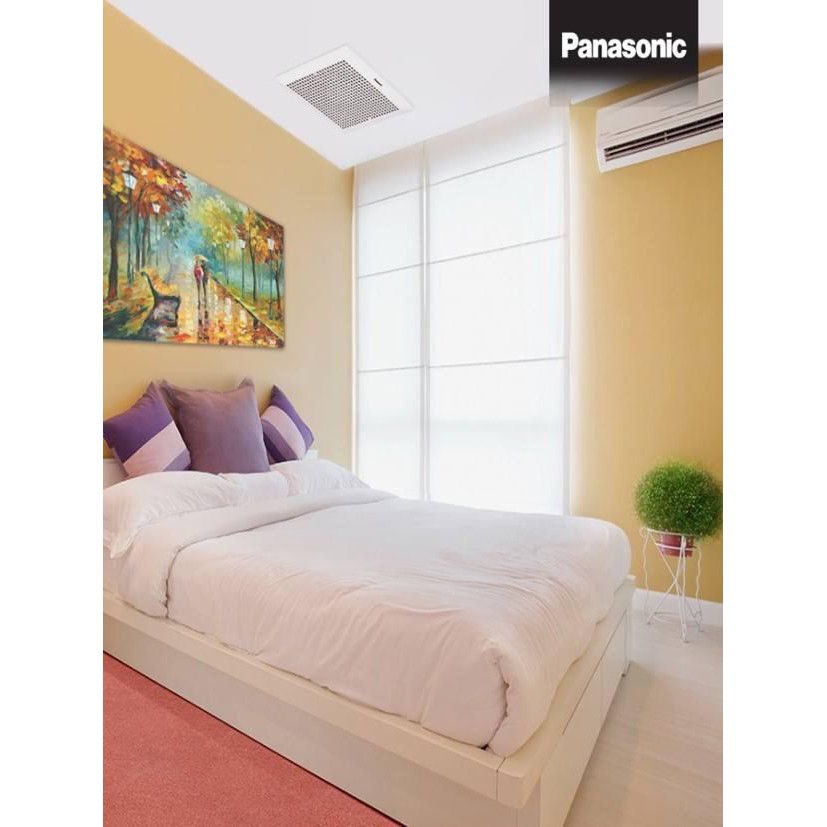 Quạt thông gió Panasonic FV-20CUT1 (Trắng) - Khoét lỗ 25cm - Bảo hành 12 tháng
